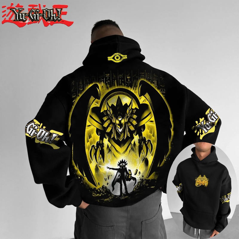 Streetwear Brand Y2K - Męska bluza z kapturem Y2K na